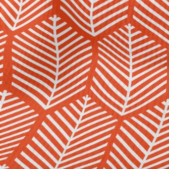 White Abstract Tree Terry