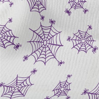 Purple Spider Web Terry