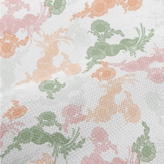Colorful Lace Plants Performance Linen