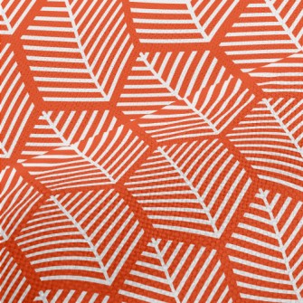 White Abstract Tree Performance Linen