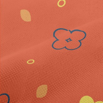 Colorful Vector Flowers Performance Linen
