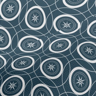 Compass And Circle Performance Linen