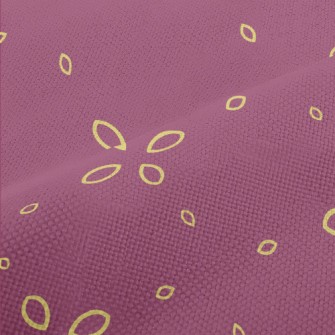 Cartoon Yellow Shape Performance Linen