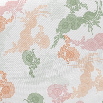 Colorful Lace Plants Twill