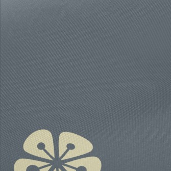 Simple Yellow Flowers Twill