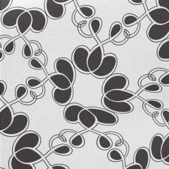 Abstract Monochrome Pattern Twill