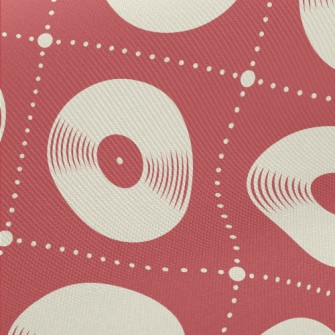 Vinyl Record Pattern Twill