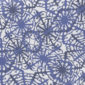 Complex Snowflake Pattern Twill