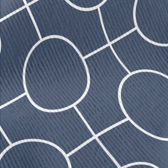 Simple Circles And Squares Standard Corduroy