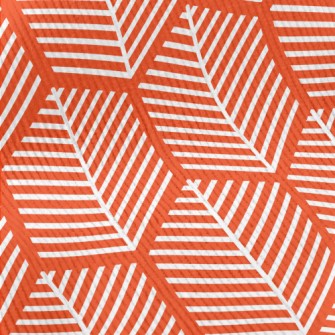 White Abstract Tree Standard Corduroy