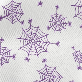Purple Spider Web Standard Corduroy