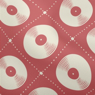Vinyl Record Pattern Dobby