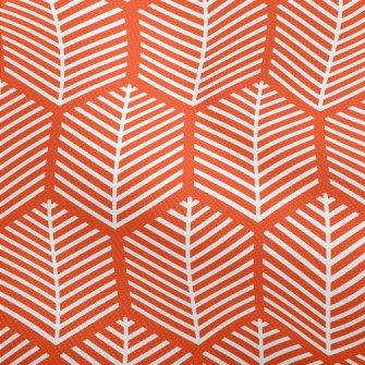 White Abstract Tree Dobby