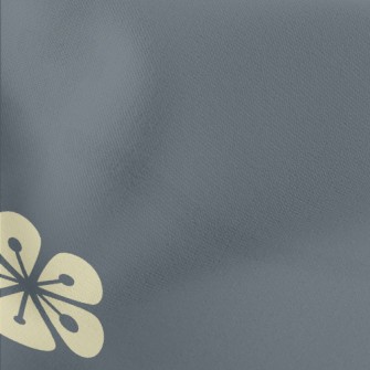 Simple Yellow Flowers Stretch Ponte