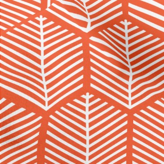 White Abstract Tree Micro Fleece