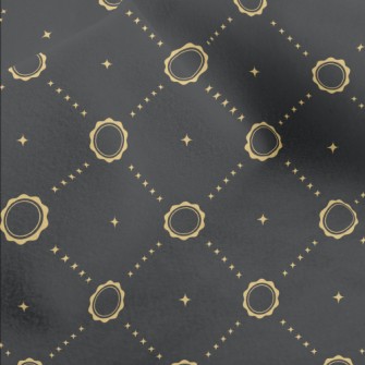 Stars And Sun Rhombus Micro Fleece