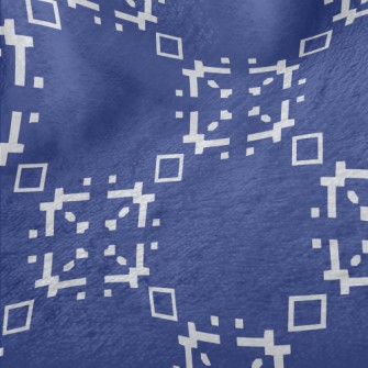 Abstract Mosaic Pattern Minky