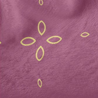 Cartoon Yellow Shape Minky