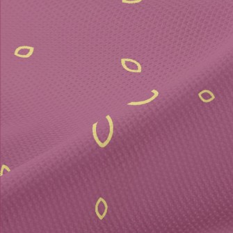 Cartoon Yellow Shape Piqué