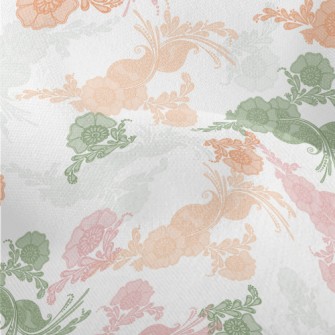 Colorful Lace Plants Lightweight Performance Linen