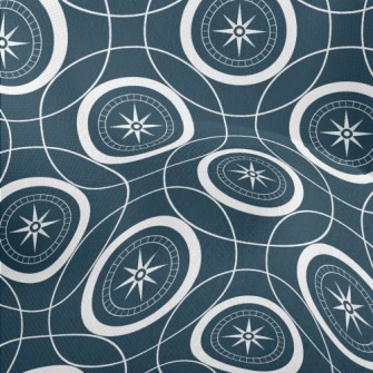 Compass And Circle Lightweight Performance Linen