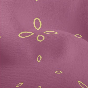 Cartoon Yellow Shape Lightweight Performance Linen