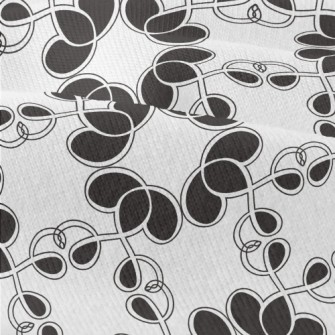 Abstract Monochrome Pattern Modern Jersey