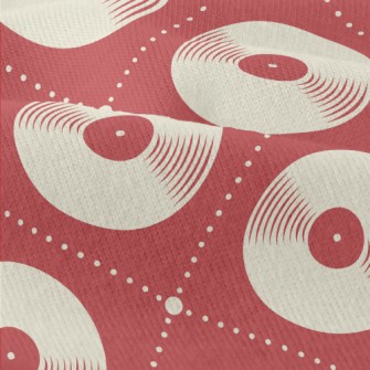 Vinyl Record Pattern Modern Jersey