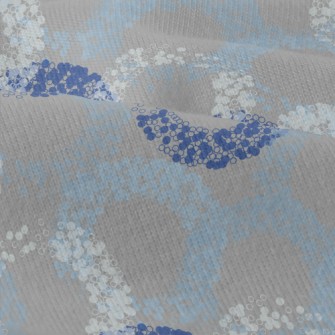 Blue Bubble Circle Modern Jersey