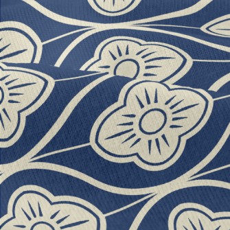 Japanese Wave Flowers Modern Jersey