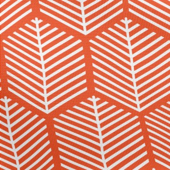 White Abstract Tree Pongee