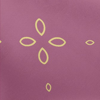 Cartoon Yellow Shape Pongee