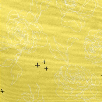Beautiful Line Roses Pongee