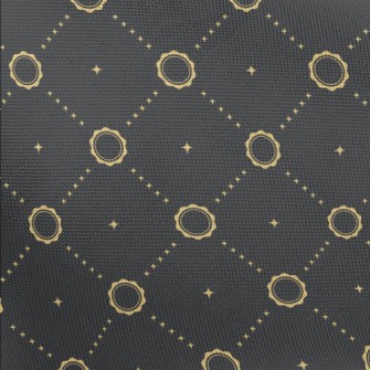 Stars And Sun Rhombus Pongee