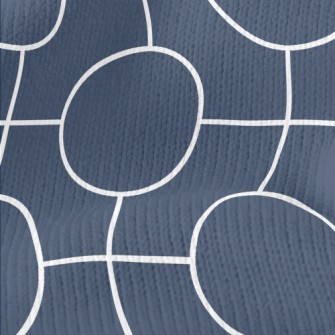 Simple Circles And Squares Stretch Jersey