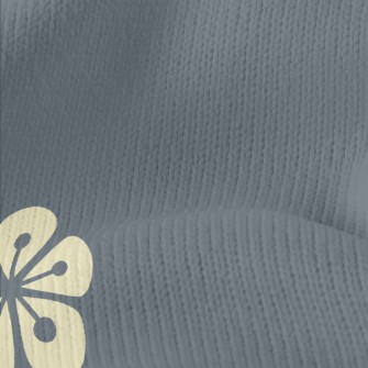 Simple Yellow Flowers Stretch Jersey