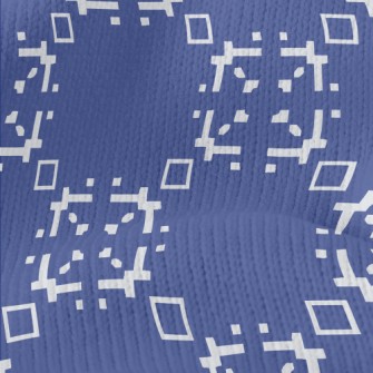 Abstract Mosaic Pattern Stretch Jersey