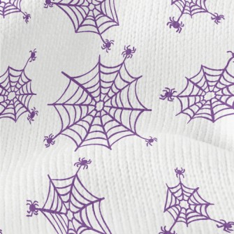 Purple Spider Web Stretch Jersey