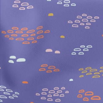 Colorful Abstract Graffiti Lightweight Cotton Poplin