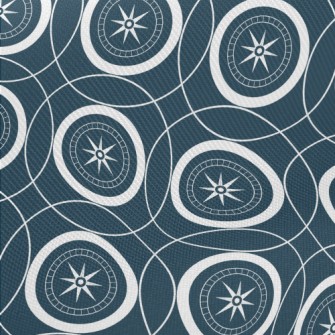 Compass And Circle Midweight Cotton Poplin