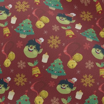 Christmas Tree Elf Chiffon