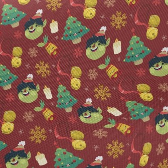 Christmas Tree Elf Twill