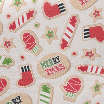 Christmas Cookies Twill