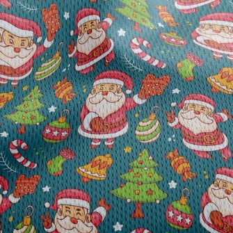 Merry Christmas Athletic Mesh Flat Back