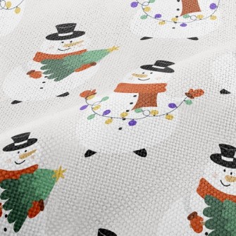 Busy Snowman Performance Linen