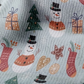 Festive Snowman Terry