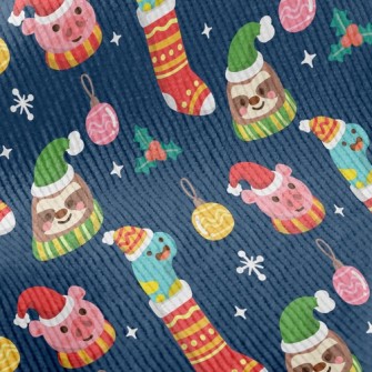 Cute Animal Socks Standard Corduroy