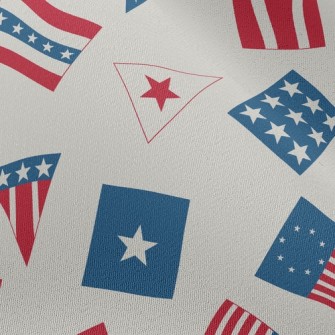 American Flag Chiffon