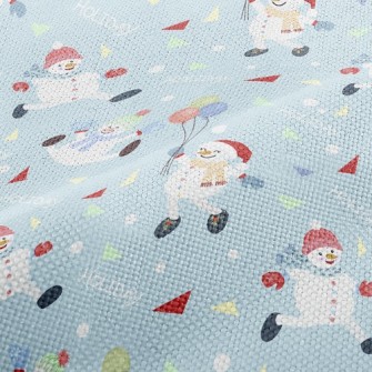 Funny Snowman Performance Linen