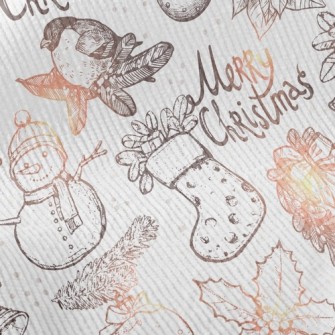 Snowy Christmas Standard Corduroy